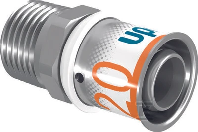 Uponor Uponor S-Press PLUS su jungtis su išoriniu sriegiu. 20-R3/4MT