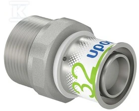 Uponor S-Press PLUS išorinio sriegio jungtis 32-R1 1/4MT