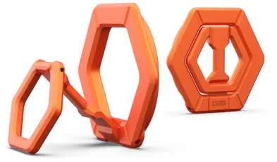 Urban UAG Magnetic Ring Stand – magnetinis stovas, pridedamas prie apsauginio dėklo (burnt oranžinis)