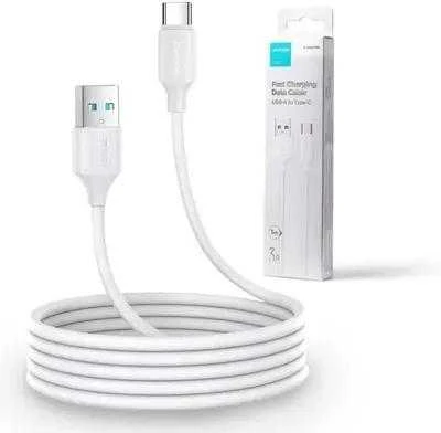 USB-A / USB-C kabelis Joyroom S-UC027A9 100 cm 3 A baltas