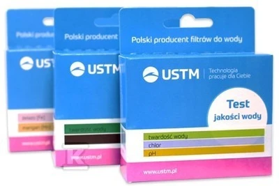 USTM vandens kokybės testai, pakuočių rinkinys