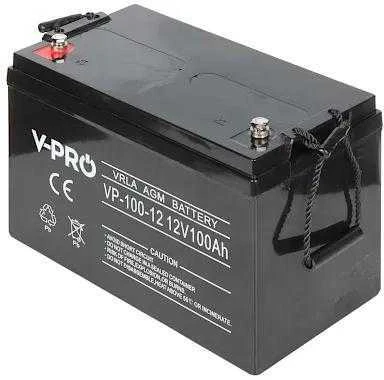 V-PRO AKUMULIATORIUS 12V/100AH-VPRO