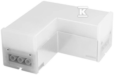 V-tac 8W LED L formos linijinio šviestuvo sujungimas, baltas, 4000K