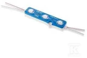 V-tac LED Modulis 3SMD, IP67, SMD5050, mėlyna šviesos spalva
