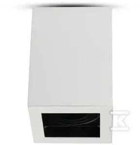 Lubinis šviestuvas GU10 lemputės šviestuvas V-TAC, kvadratinis, baltas