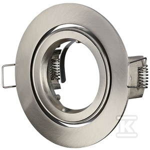 GU10 lemputės rėmelis V-TAC, apvalus, nikelio sp, Φ95 x 32 mm