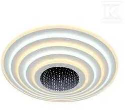 Lubinis šviestuvas V-tac 125W LED paviršinis lubų šviestuvas, baltas, 3000/6500K, dimeriuojamas, su nuotolinio valdymo pulteliu