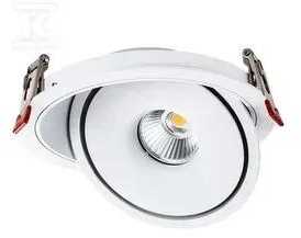 V-tac 12W LED įleidžiamas šviestuvas, baltas, 3000-6400K