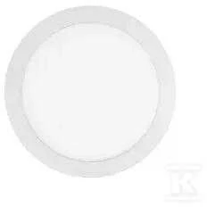 V-tac 18W LED įmontuojama panelė, balta, 4000K, su maitinimo šaltiniu