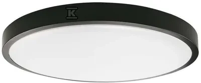 Lubinis šviestuvas V-tac 24W LED paviršinis šviestuvas, juodu korpusu, 4000K, IP44