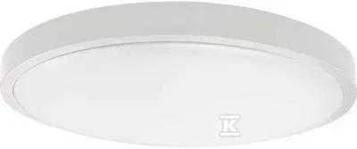 Lubinis šviestuvas V-tac 24W LED paviršinis šviestuvas, baltas, 4000K, IP44, su judesio davikliu
