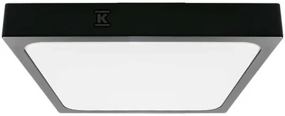 Lubinis šviestuvas V-tac 30W LED paviršinis šviestuvas, juodas, 6500K, IP44