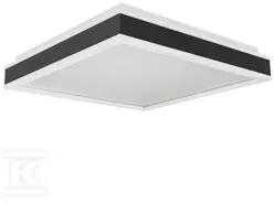 Lubinis šviestuvas V-tac 38W LED paviršinis šviestuvas, juodos/baltos sp., 4000K