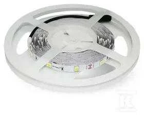 V-tac 6W/m LED juosta, 12V, 30LED/m, 6500K, 5 metrų ritė