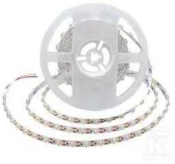 V-tac 16,5W/m LED juosta, 48LED/m, 24V, 3000K, 5m ritė