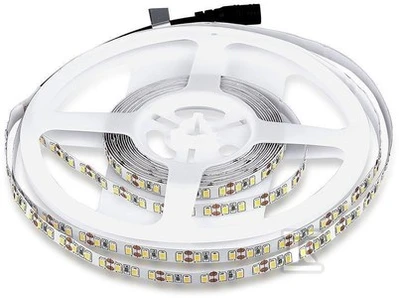V-tac 8W/m LED juosta, 120LED/m, 12V, 6500K, IP20, 5 metrų ritė
