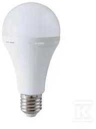 V-tac 15W LED lemputė, E27, A90, 4000K, su baterija