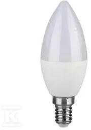 V-tac 2,9W LED lemputė, E14, žvakės formos, balta, 3000K