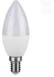 V-tac 2,9W LED lemputė, E14, žvakės formos, balta, 4000K