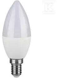 V-tac 2,9W LED lemputė, E14, žvakės formos, balta, 6500K