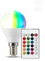 V-tac 4,8W LED lemputė, P45, E14, balta, RGB+3000K, dimeriuojama