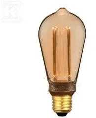 V-tac 4W LED filamentinė lemputė, ST64, E27, gintaro sp. stiklu, 1800K