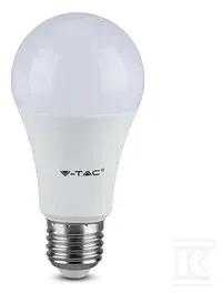 V-tac 8,5W LED lemputė, A60, E27, 3000K, 3vnt. pakuotėje