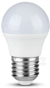 V-tac 4,5W LED lemputė, G45, E27, 3000K