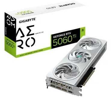 Vaizdo plokštė Gigabyte GeForce RTX 5060 Ti AERO OC 16GB DLSS 5