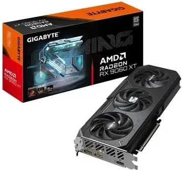 Vaizdo plokštė „Gigabyte Radeon RX 9060 XT GAMING OC 16G“ | AMD | 16 GB | Radeon RX 9060 XT | GDDR6 | HDMI jungčių kiekis: 1 | PCI-E 5.0