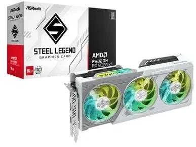 Vaizdo plokštė ASRock Radeon RX 9060 XT Steel Legend 16GB OC