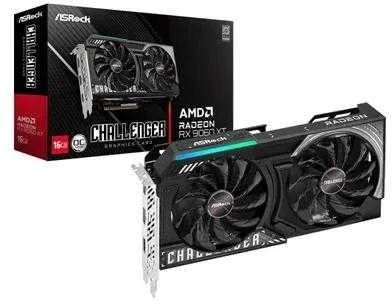 Vaizdo plokštė Asrock AMD Radeon RX 9060 XT Challenger 16GB OC GDDR6
