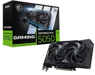 Vaizdo plokštė MSI GeForce RTX 5050 8G GAMING OC NVIDIA 8 GB GDDR6