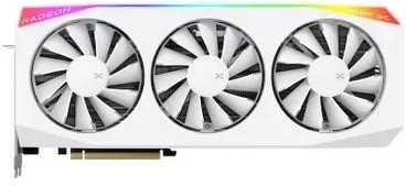 Vaizdo plokštė XFX „Mercury AMD Radeon RX 9070XT OC Baltas Magnetic Air Edition“ su RGB 16 GB GDDR6, HDMI 3xDP, AMD RDNA 4