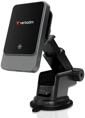 Verbatim įkroviklis automobilinis n Drive 15W RGB CND-03 juodos ir sidabro spalvos 31862