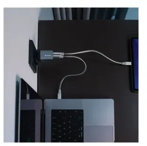 Verbatim GaN 35W laidinis įkroviklis USB-C/USB-A + EU/UK/US adapteris GNC-35 32200
