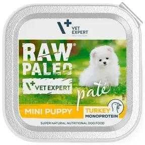 Vetexpert Drėgnas Šunų Maistas - RAW PALEO Mini Puppy kalakutiena 150 g