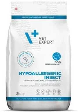 VET EXPERT Veterinarinės dietos hipoalerginis vabzdžių šuo - sausas šunų maistas - 2kg