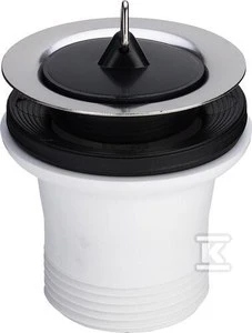 Sifono ventilis Viega plautuvei su kamsčiu, 1 1/2''x70x55