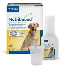 VIRBAC Nutribound Convalescence - papildai šunims - 3 x 150 ml