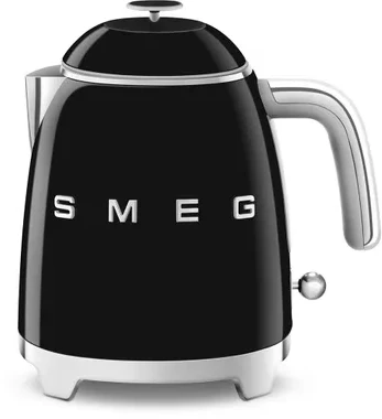 Virdulys SMEG mini 0,8L juoda Juodas (KLF05BLEU)