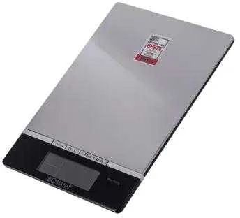 Virtuvinės svarstyklės Bomann KW 1421 CB Juodas, Nerūdijantis plienas Electronic kitchen scale