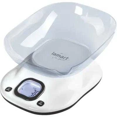 Lamart elektroninės virtuvinės svarstyklės 5kg LT7073