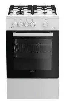 Dujinė viryklė su dujine orkaite BEKO FSG52020FW