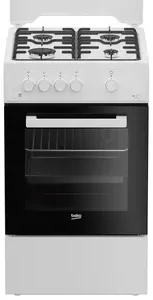 Dujinė viryklė su dujine orkaite BEKO FSG52020FW