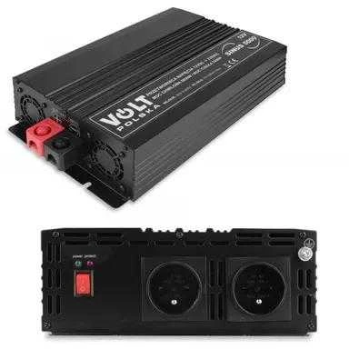 VOLT POLSKA Sinus 5000 keitiklis 12V / 230V 2500/5000W