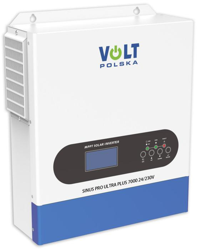 Saulės inverteris Volt Polska SinusPro ULTRA PLUS 7000 24/230V (3500/7000W) Wi-Fi + 100A