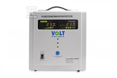 Volt SINUS PRO 2200 E įtampos keitiklis su ekranu