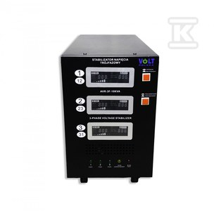Trifazis įtampos stabilizatorius Volt Polska AVR PRO 10000VA