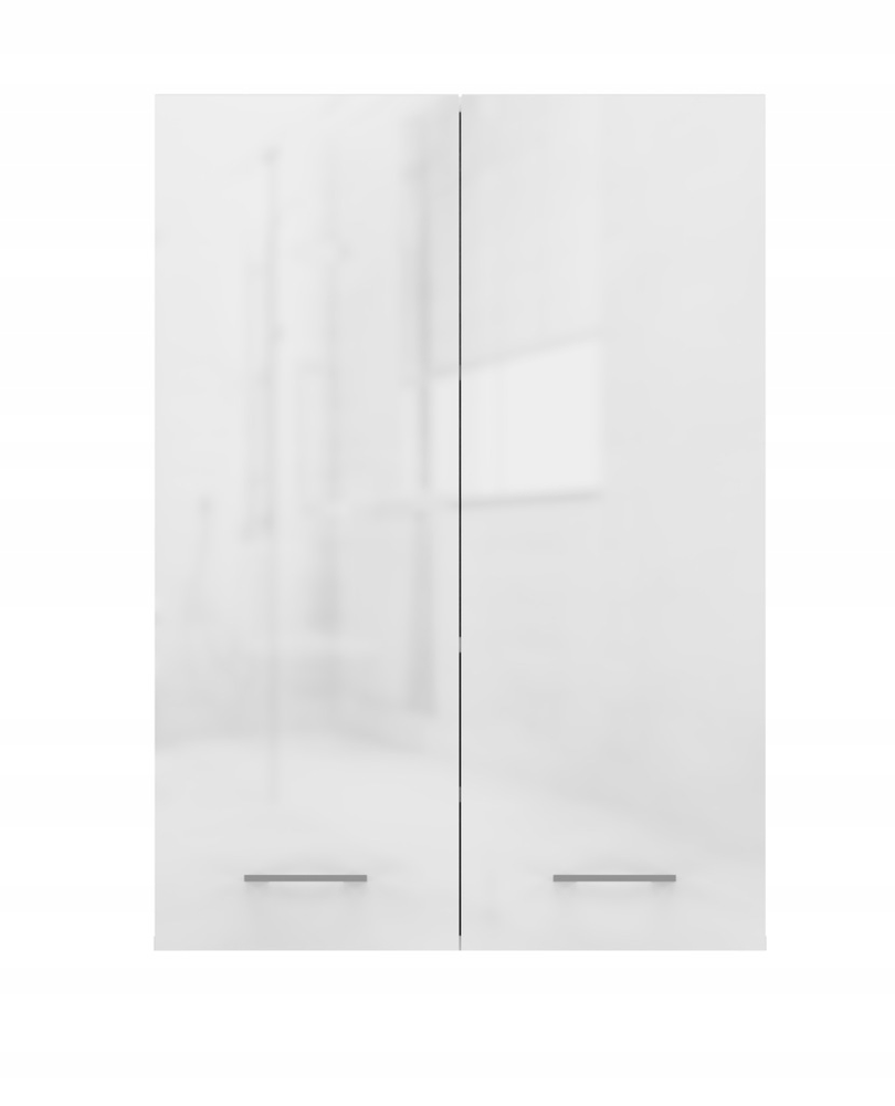 Vonios spintelė Top E Shop POLA MINI DD, 64x30x90, blizgi balta